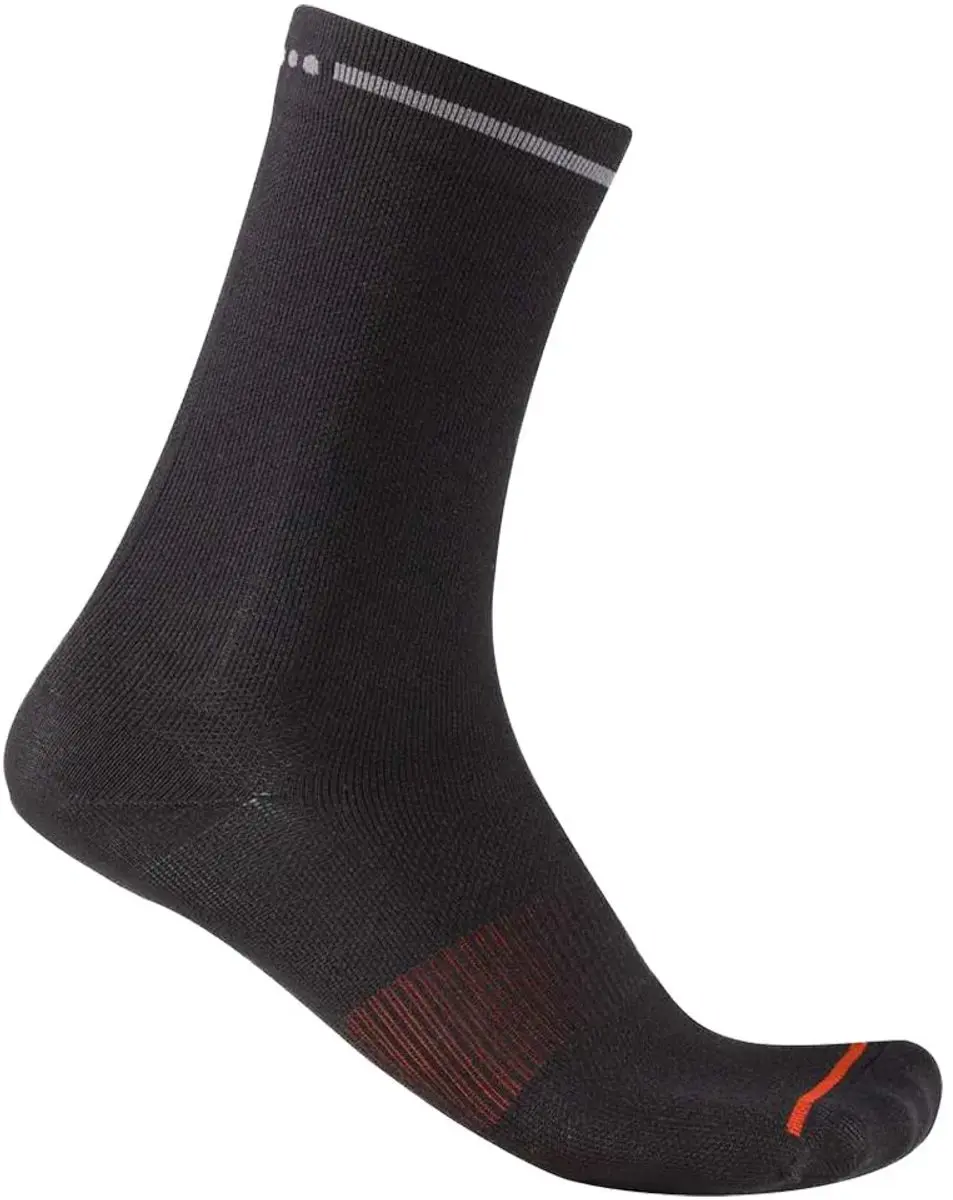 Castelli Premio Evo 18 Sokken - Zwart - afbeelding 2 van 2