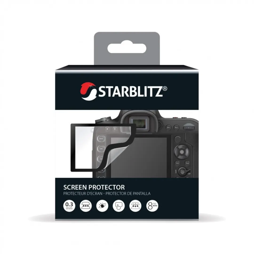 STARBLITZ LCD-Displayschutzfolie kompatibel mit CANON R5