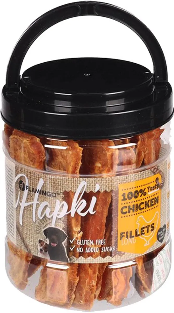 Flamingo Hapki Hondensnack Kippenstrips 500g