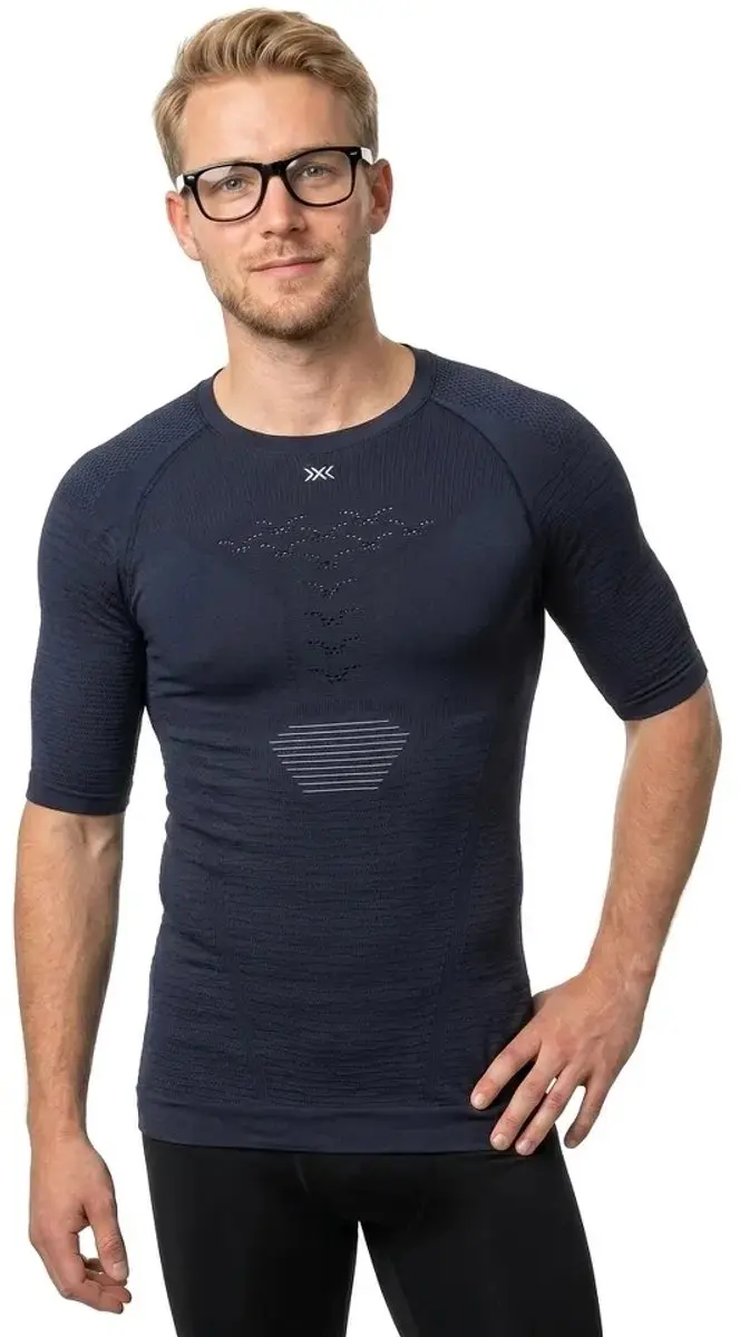X-Bionic Effektor Korte Mouwen Jersey S - Blauw/Zwart - afbeelding 3 van 3