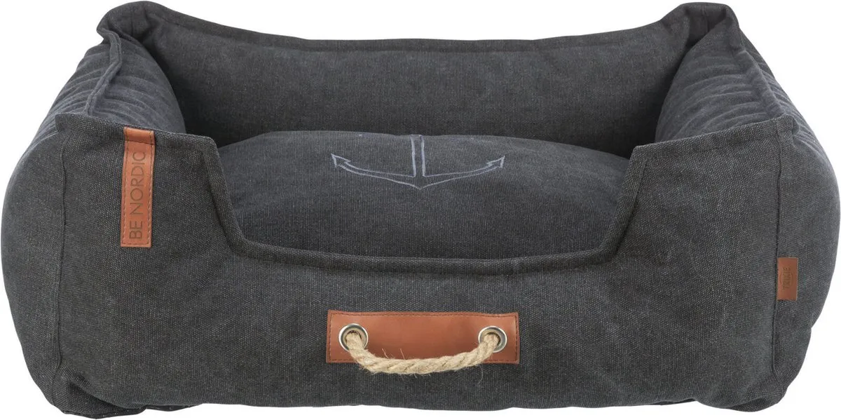 Trixie Be Nordic Fohr Hondenmand Hoekig Zwart 60x50cm