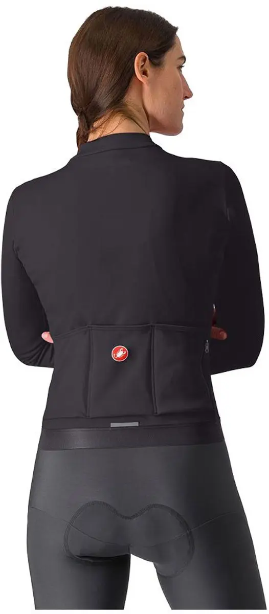 Castelli Espresso Thermal Dames Trui - Zwart S - afbeelding 2 van 4
