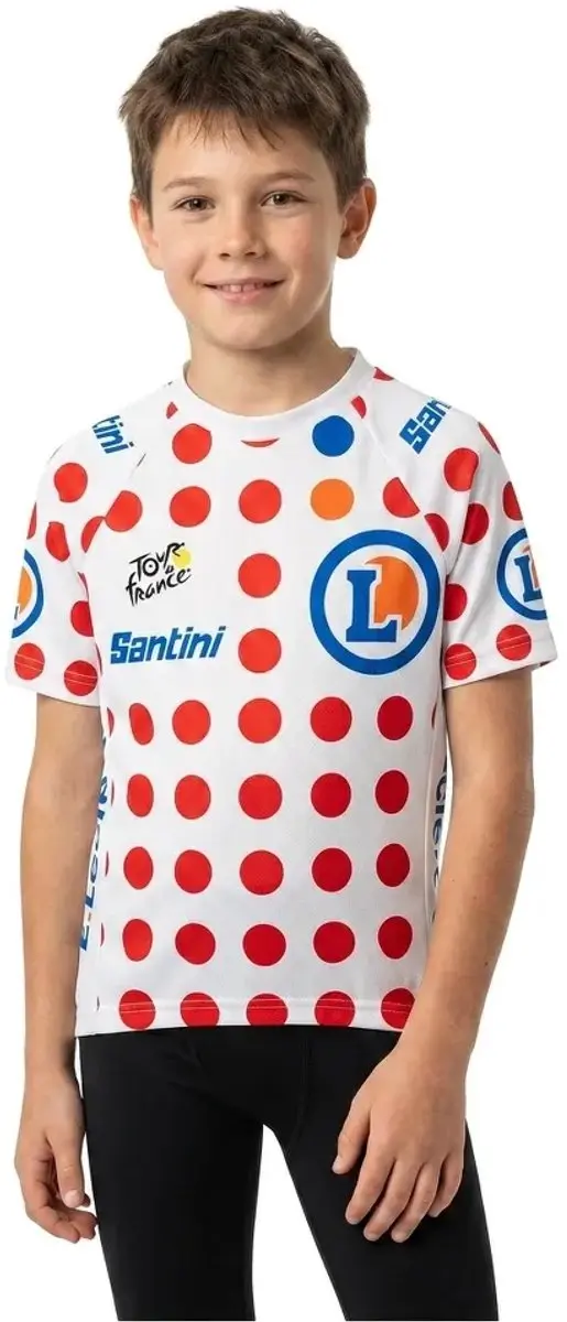 Santini Tour de France Babybergtrui - WIT - afbeelding 4 van 4
