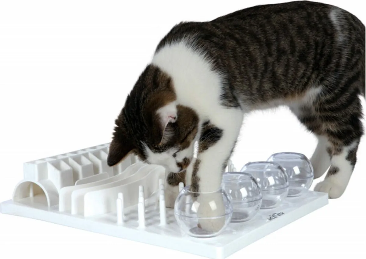 Trixie Cat Activity Fun Board - 40x30cm - Grijs