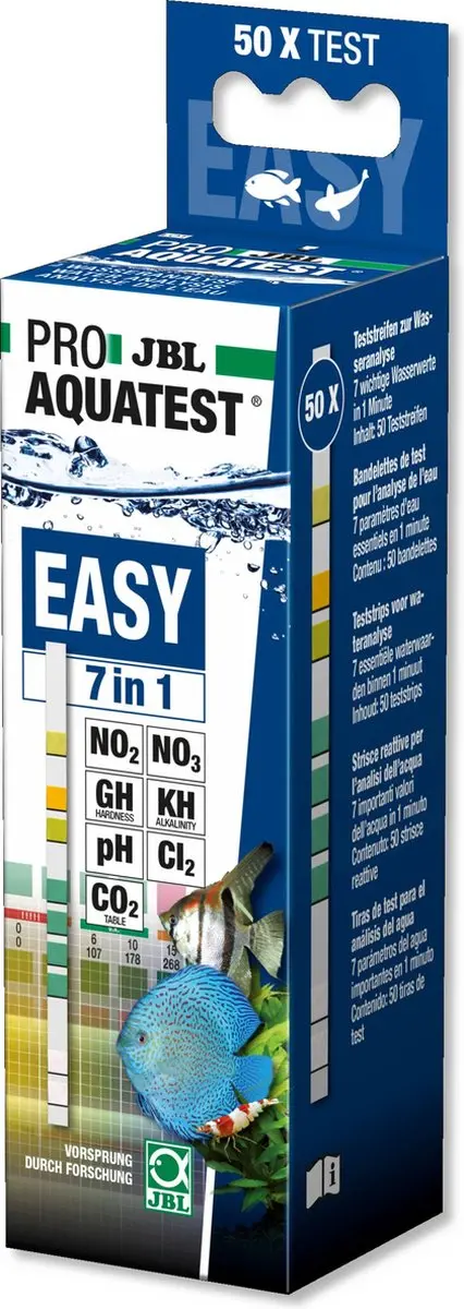 JBL Pro Aquatest Easy 7in1 Teststrips