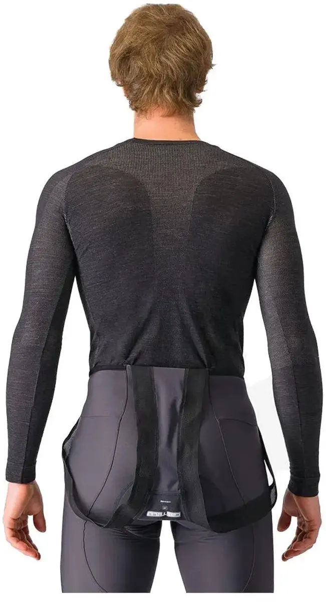 Castelli Merino Seamless Basislaag Lange Mouwen - Zwart S/M - afbeelding 3 van 6