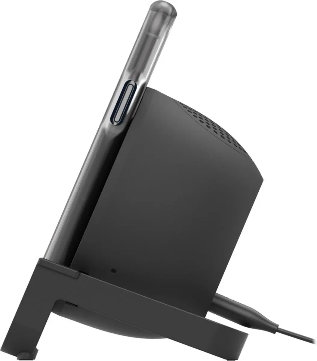 Belkin BoostCharge 3-in-1 draadloze lader + speaker 10W - Zwart - afbeelding 5 van 6