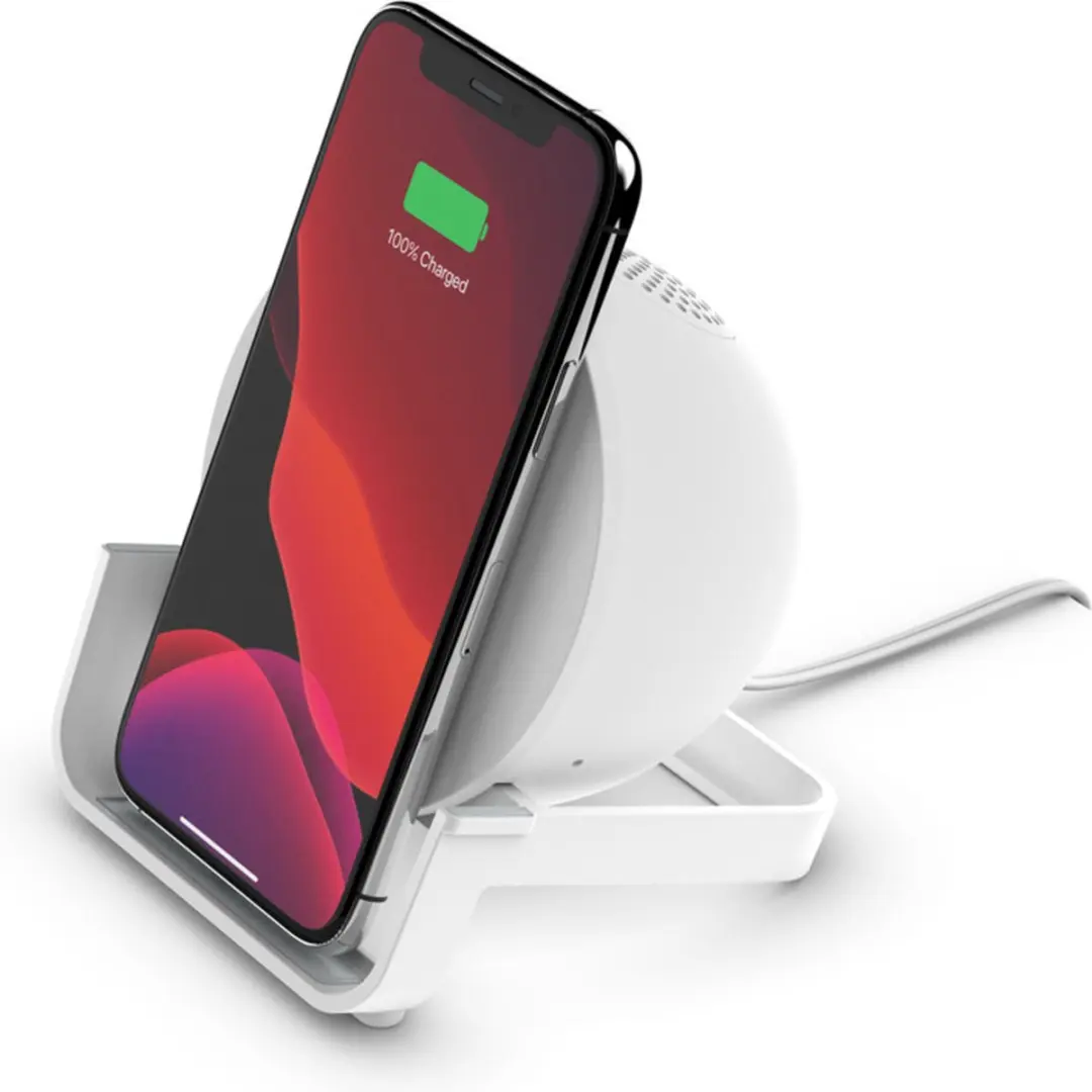 Belkin BoostCharge 3-in-1 Draadloze Laadstandaard + Speaker 10W