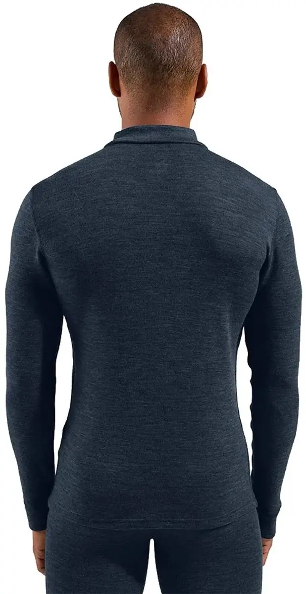 ODLO Merino 260 Basislaag Lange Mouwen - L - Blauw - afbeelding 2 van 4