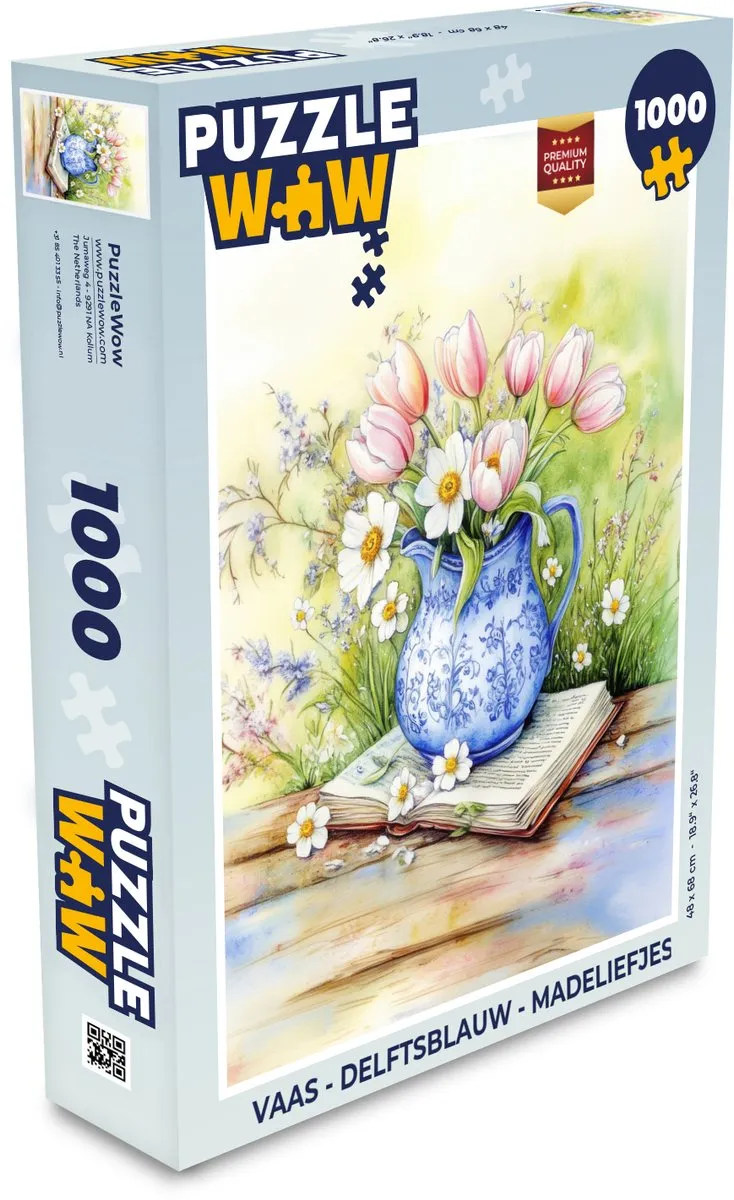 PuzzleWow Madeliefjes Puzzel 1000 Stuks