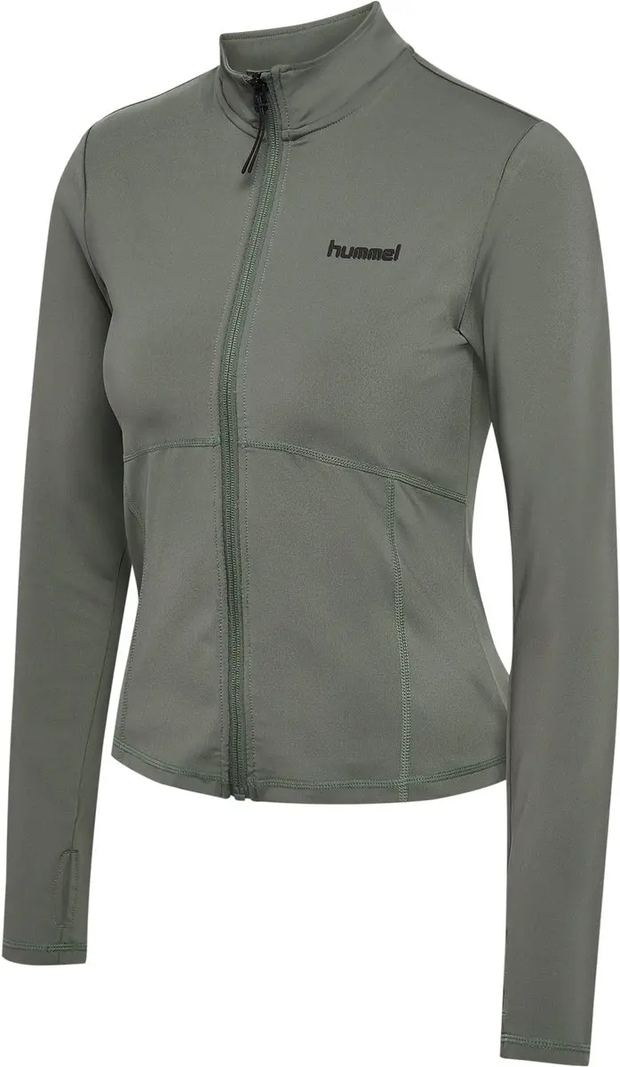 Hummel Prima Zip Blouse XS - Grijs - afbeelding 2 van 6