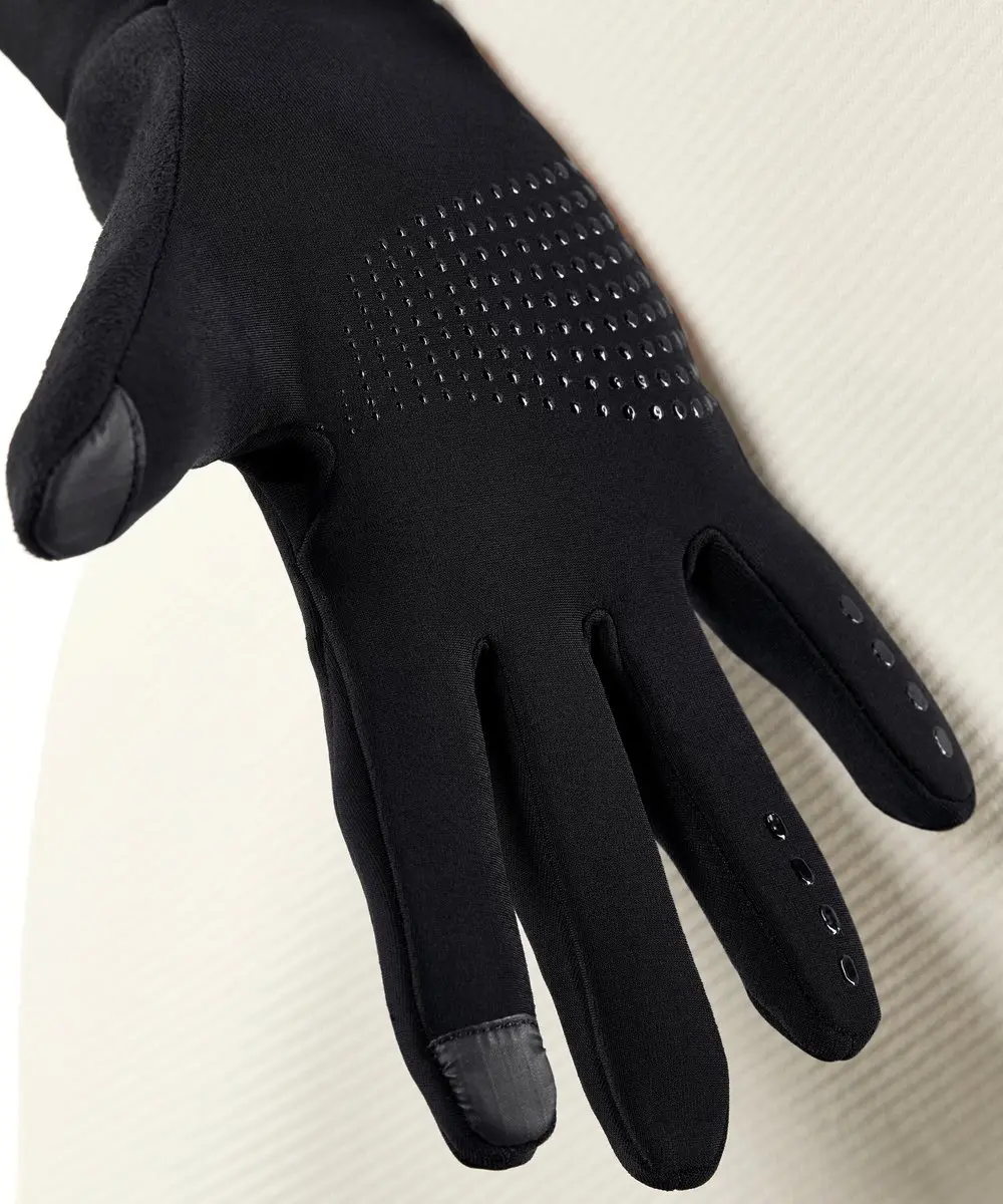 Falke Brushed Handschoenen - Touchscreen - Zwart - M/L - afbeelding 2 van 6