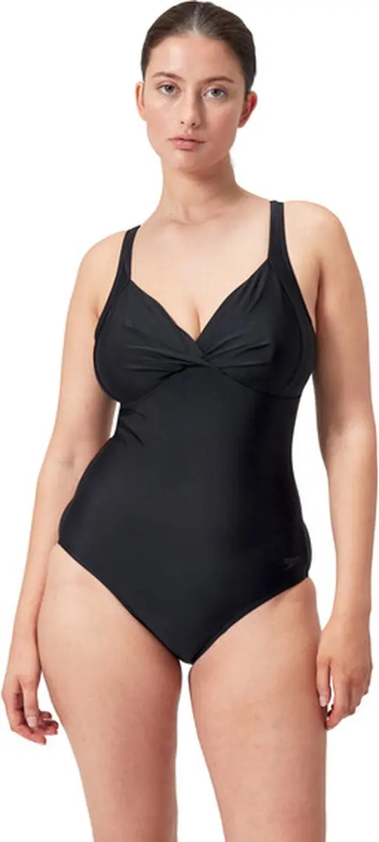 Speedo Cross Knot Shaping Dames Sportbadpak 36 - Zwart - afbeelding 5 van 6
