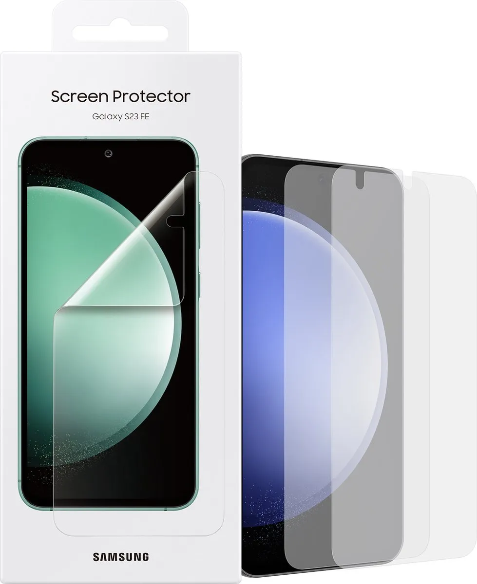 Samsung Galaxy S23 FE Screenprotector - 2 Stuks - Transparant