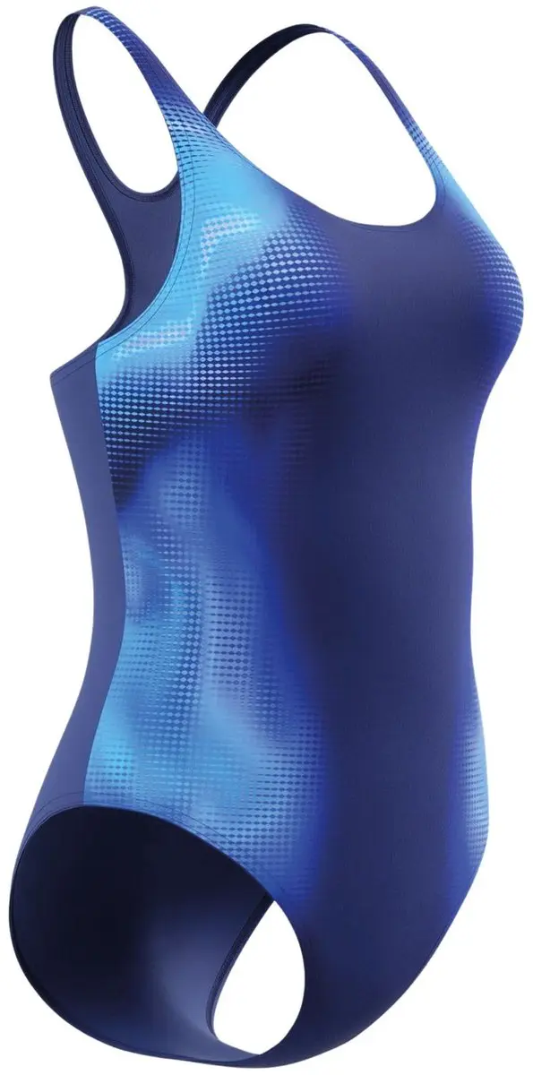 Speedo Print Medalist Badpak Dames 38