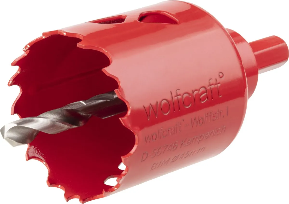 Wolfcraft BiM Gatenboor 45mm - 5470000