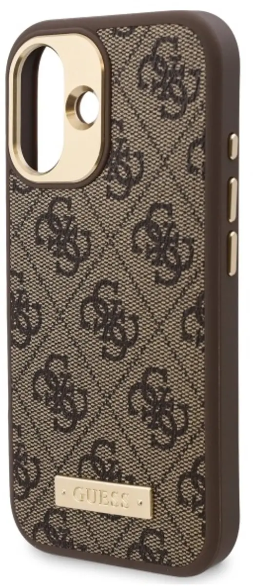 Guess 4G MagSafe Hoesje iPhone 16 - Bruin - afbeelding 5 van 6