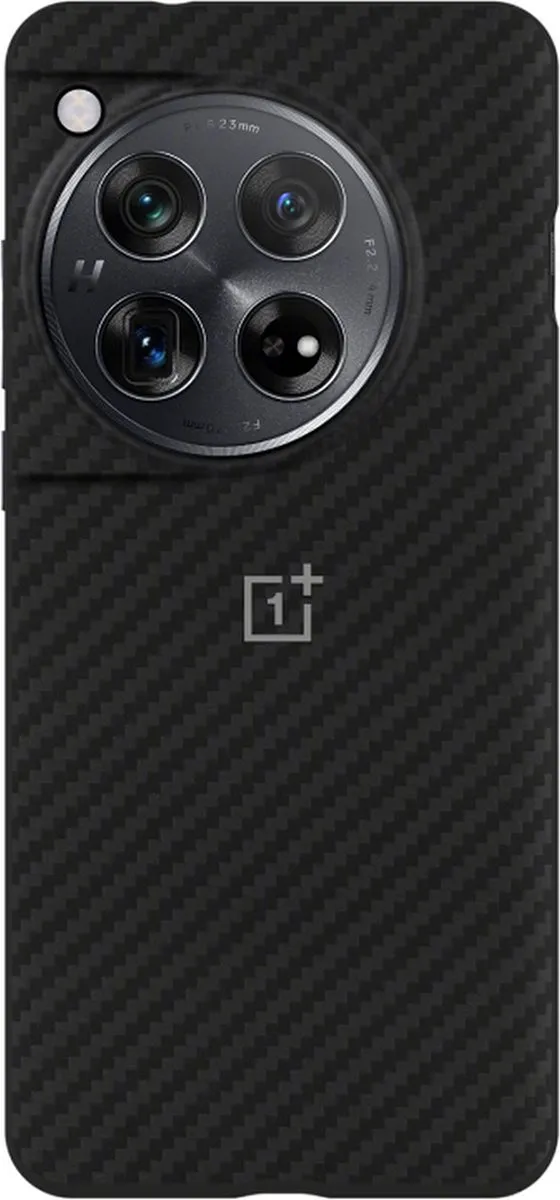 OnePlus 12 Hoesje Aramidevezel OPARAMID12BK - Zwart