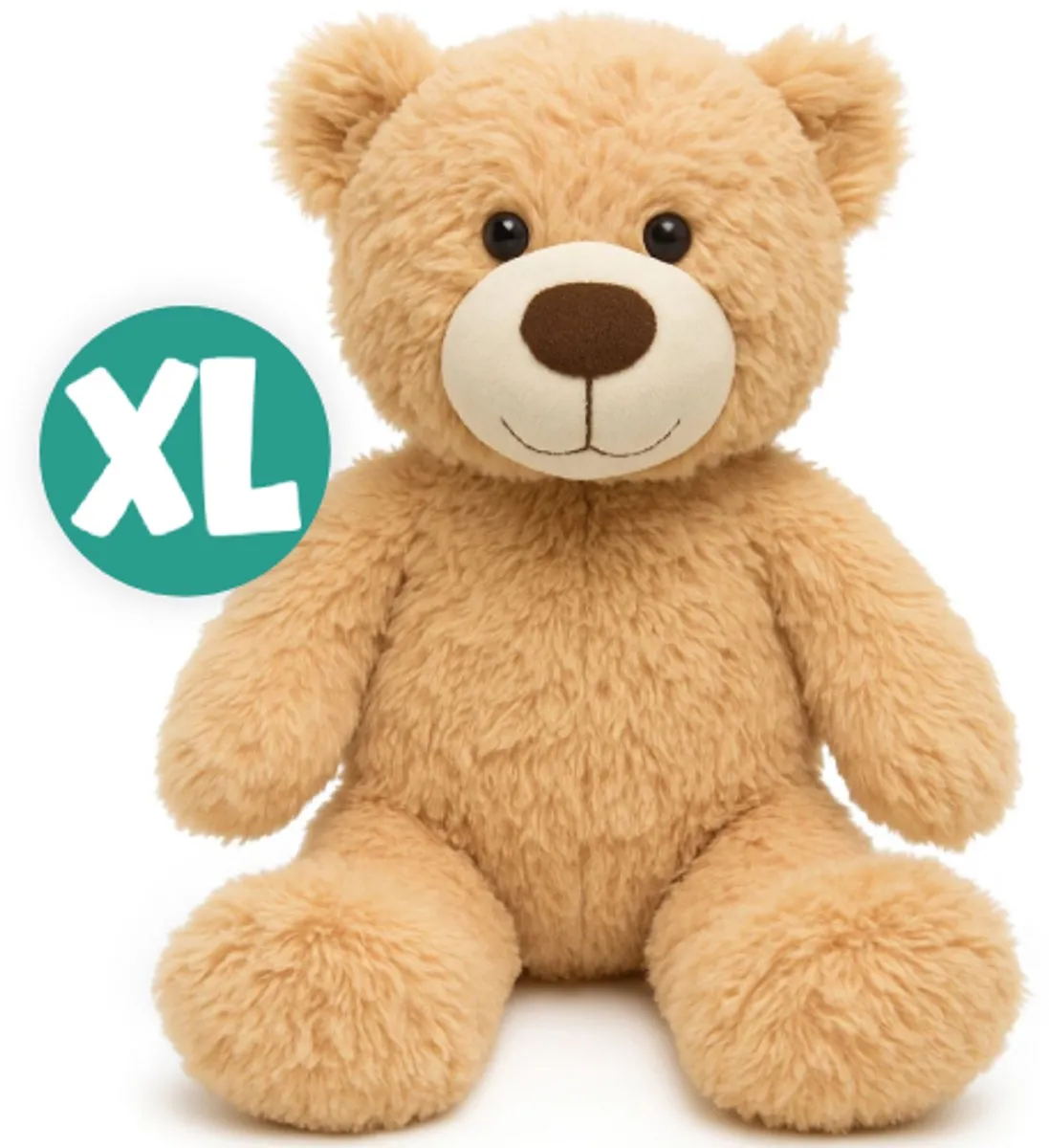 Topknuffels Teddybeer Bart Pluche Knuffel 50cm - Beige