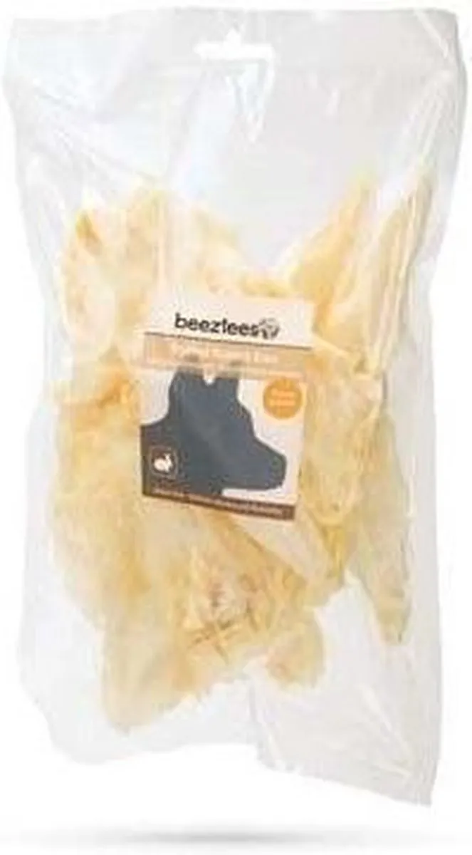 Beeztees Konijnenoren Gepoft 100g