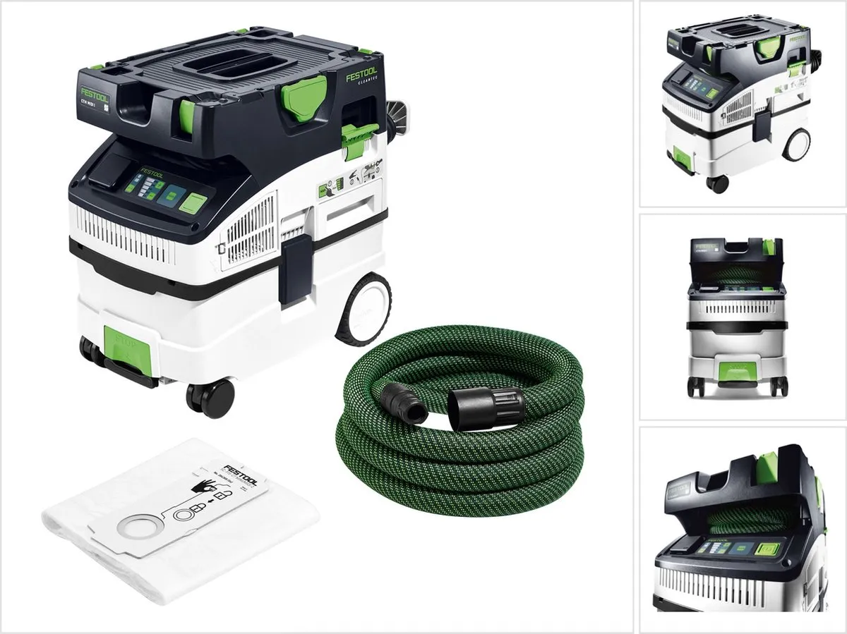 Festool CTM MIDI I Cleantec Stofzuiger 574822 - 1200W