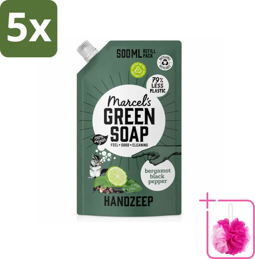 5 x Marcel's Green Soap