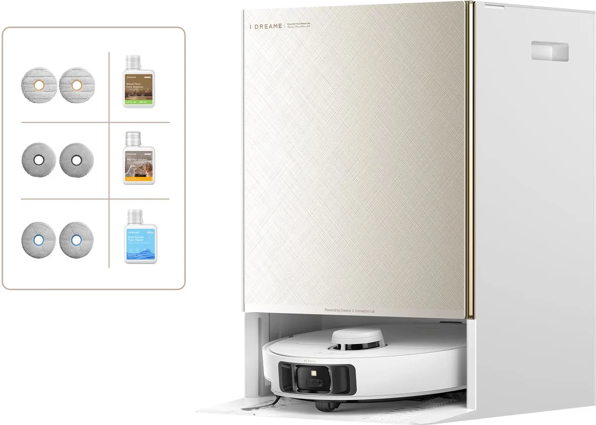 Dreame Matrix 10 Pro Robotstofzuiger - Wit - 30.000Pa
