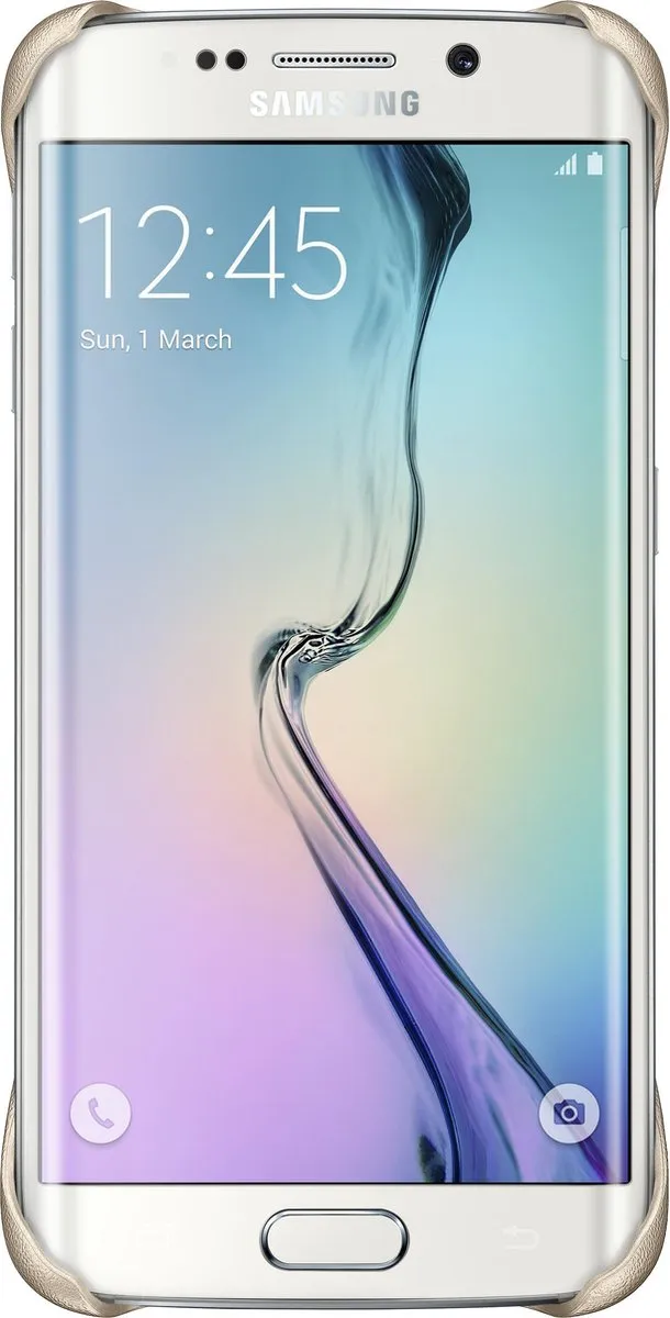 Samsung Galaxy S6 Edge Hoesje Goud - EF-YG925BFEGWW