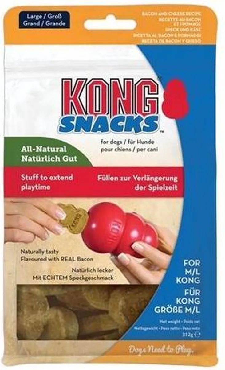 KONG Snacks Bacon & Cheese - 1 Stuk - afbeelding 6 van 6