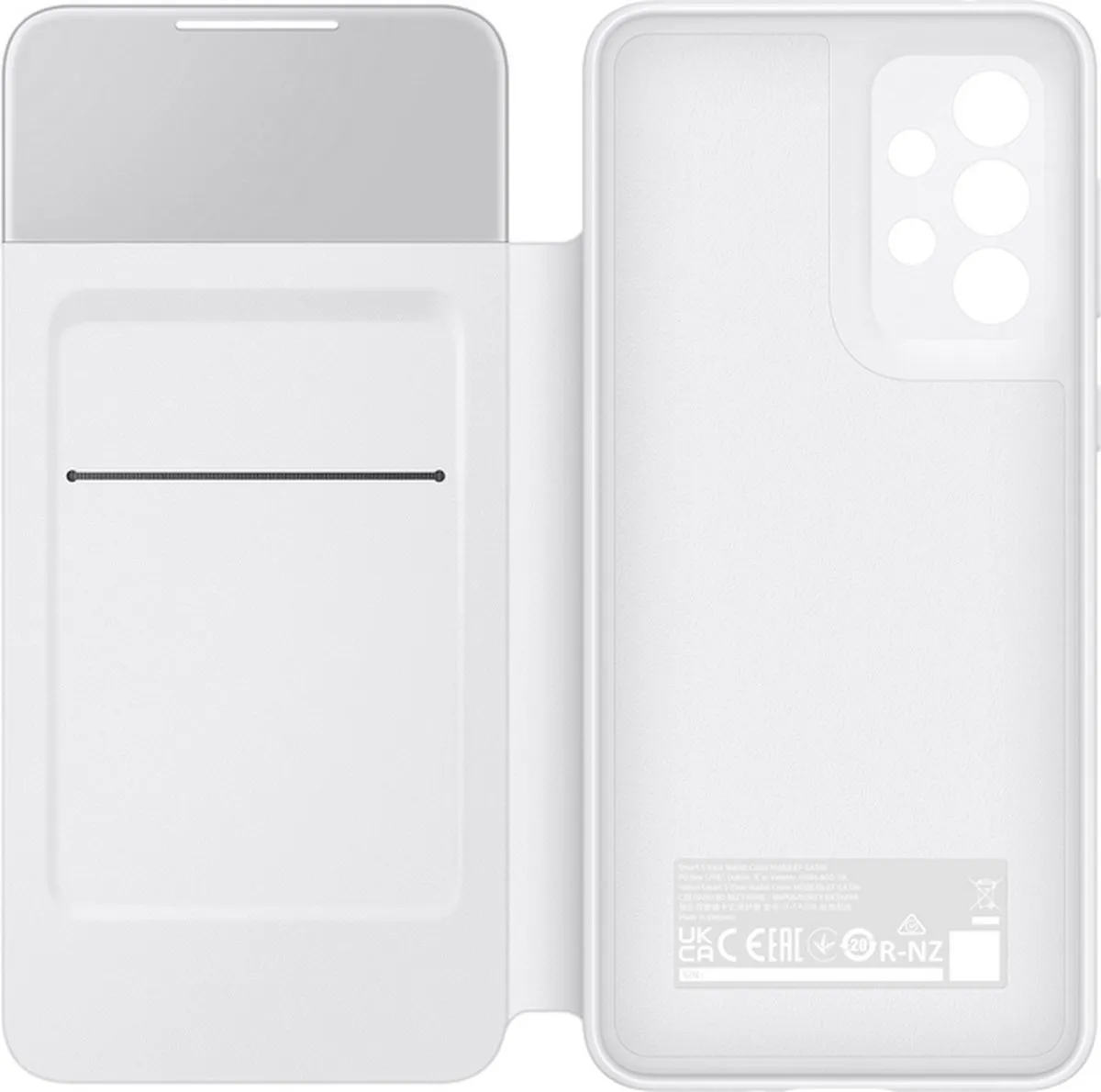 Samsung Galaxy A33 5G S-View Wallet Case EF-EA336PWEGWW - Wit