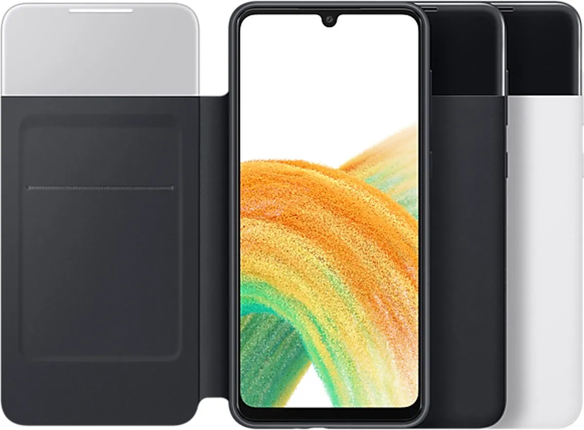 Samsung Galaxy A33 5G S-View Wallet Case EF-EA336PWEGWW - Wit - afbeelding 6 van 6