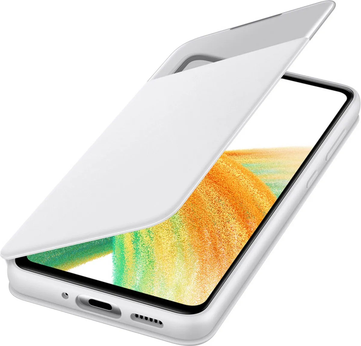 Samsung Galaxy A33 5G S-View Wallet Case EF-EA336PWEGWW - Wit