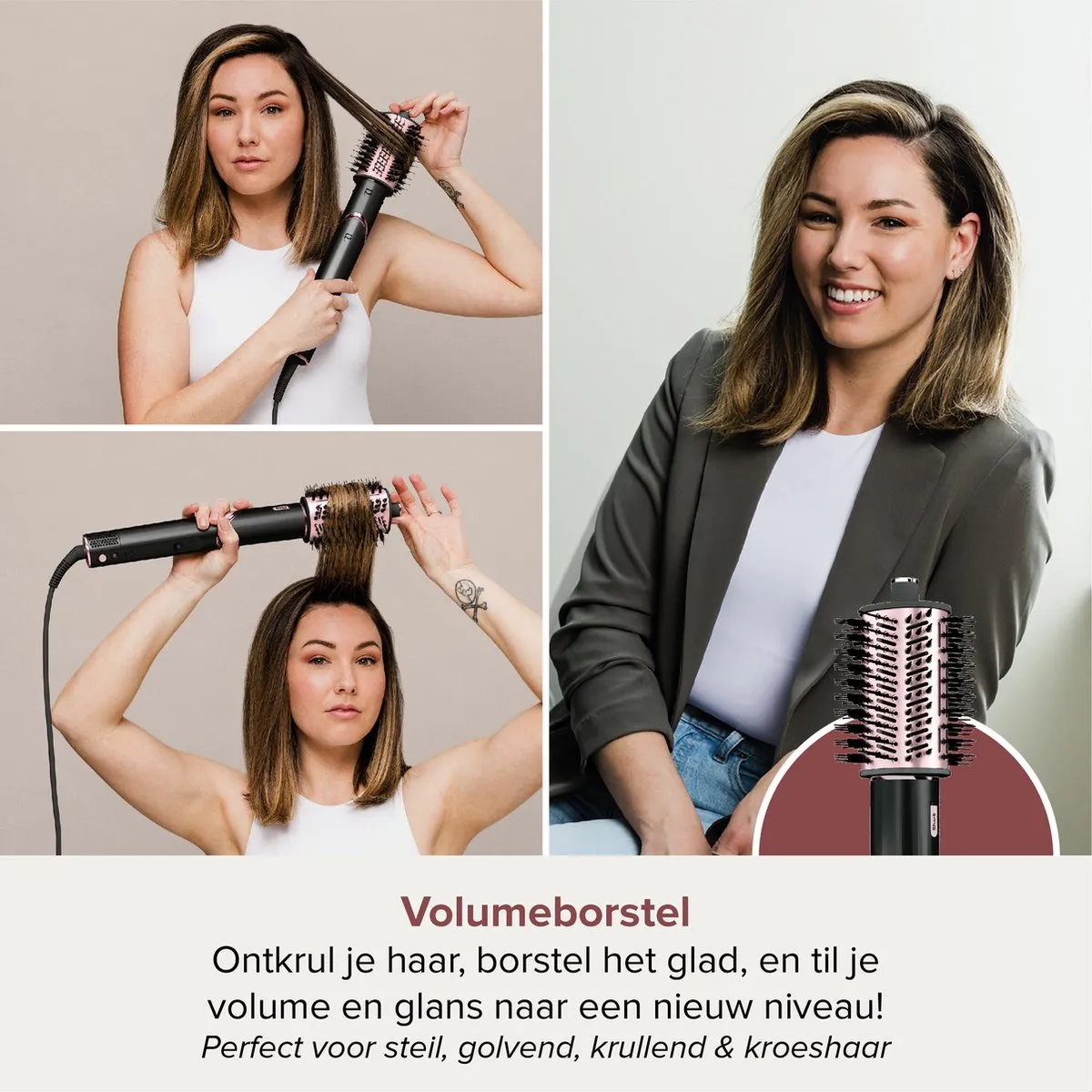 Shark FlexStyle HD424EU Multistyler - 5 Opzetstukken - Veelkleurig