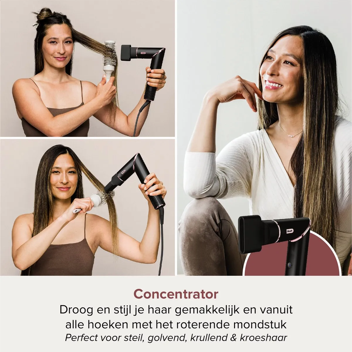 Shark FlexStyle HD424EU Multistyler - 5 Opzetstukken - Veelkleurig