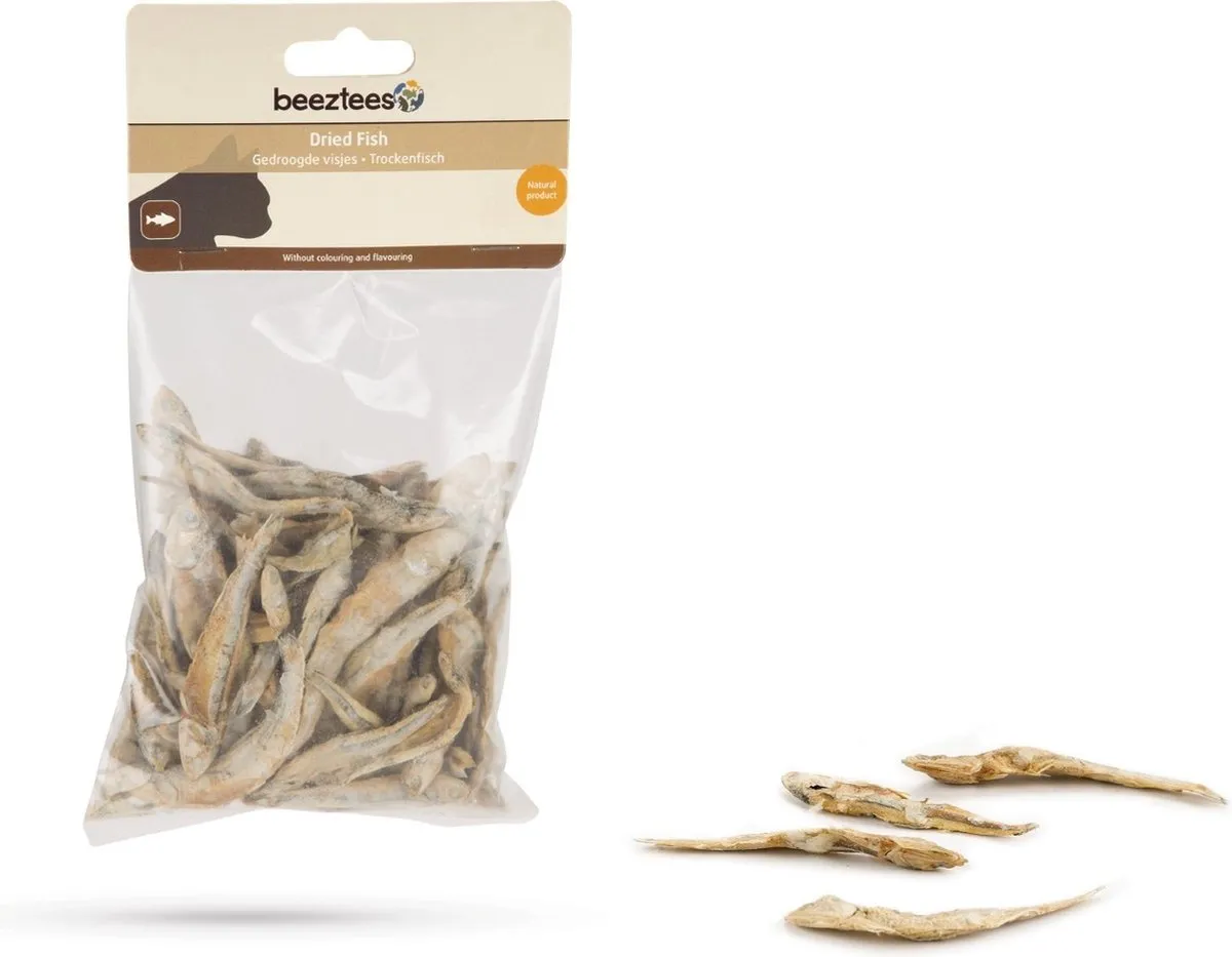 Beeztees Deli Gedroogde Sardines 100g