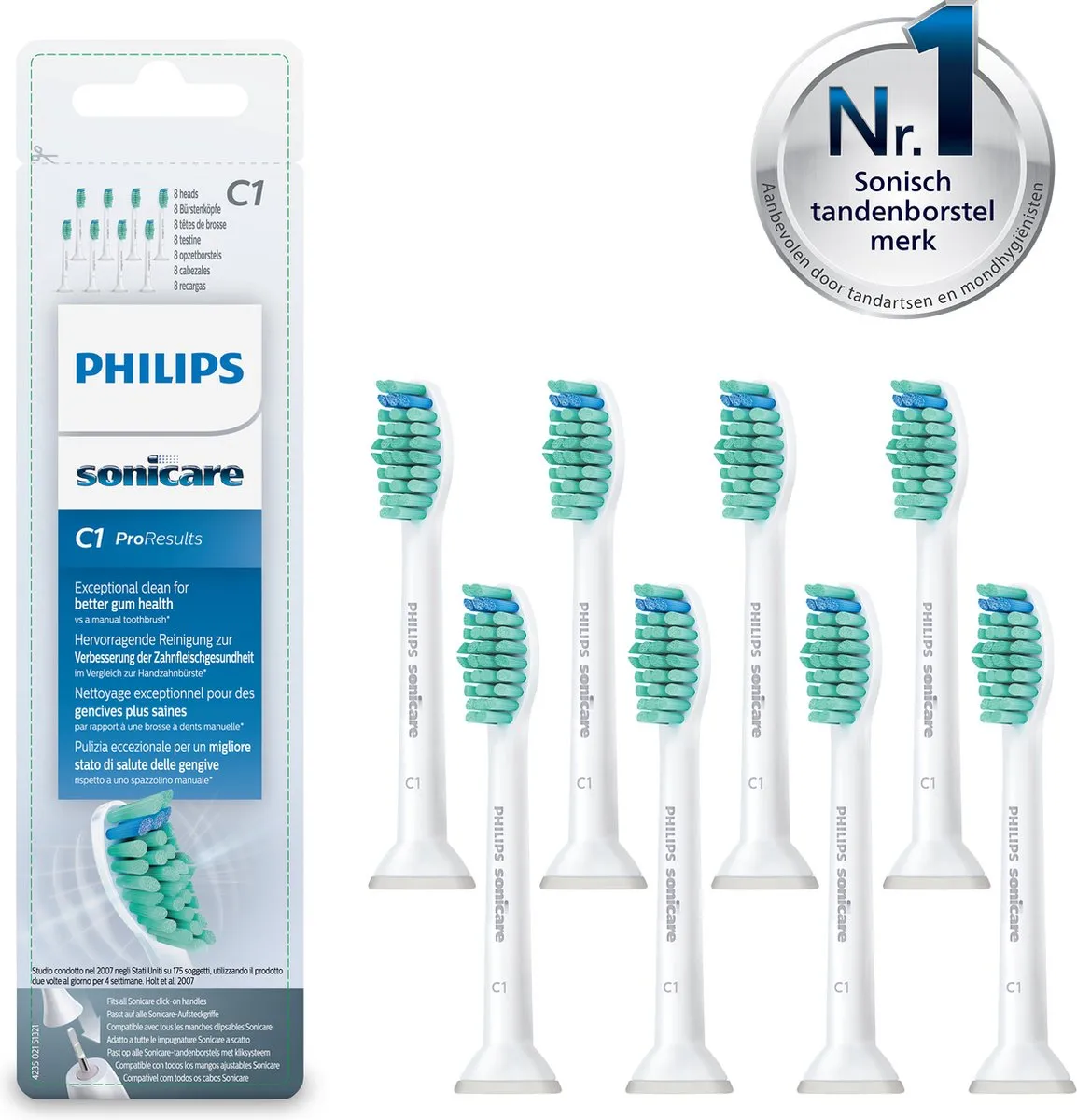 Philips Sonicare ProResults HX6018/07 Opzetborstels