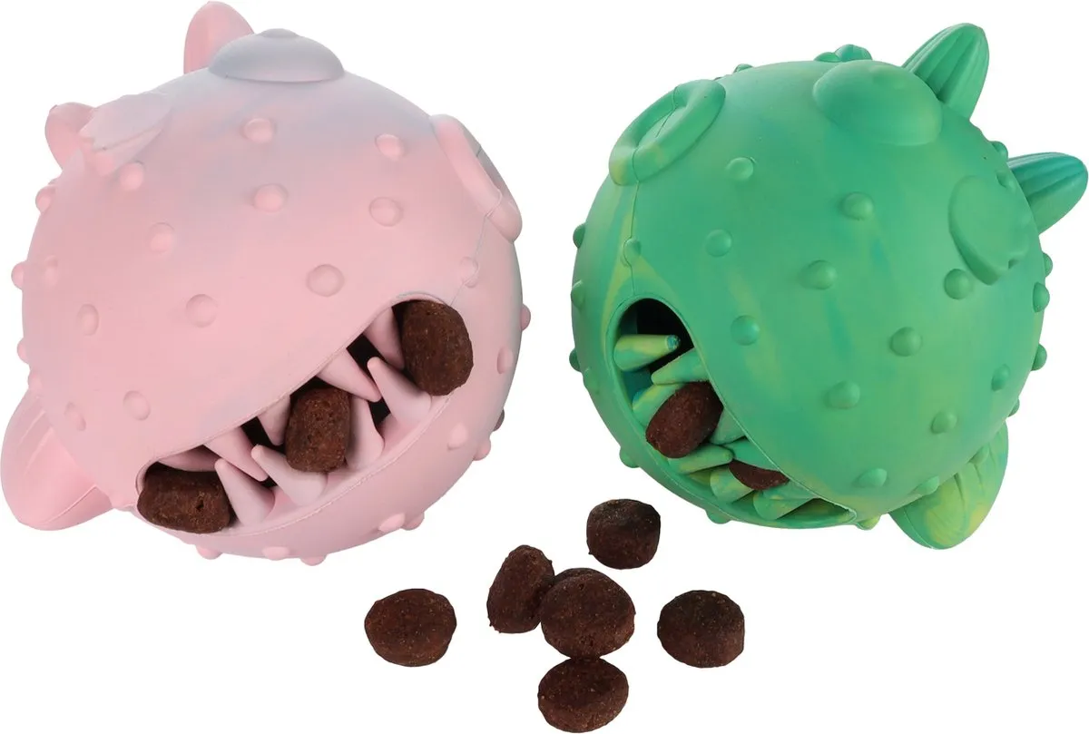 Flamingo Steka Hs Snackbal Rubber - Assortiment 1 Stuk