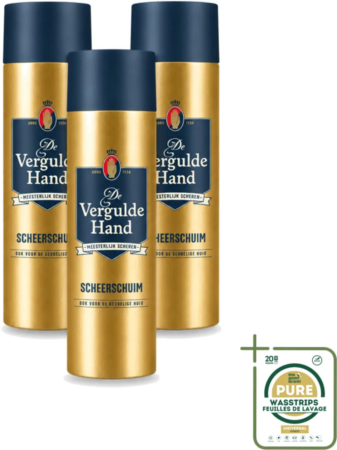 3 x De Vergulde Hand