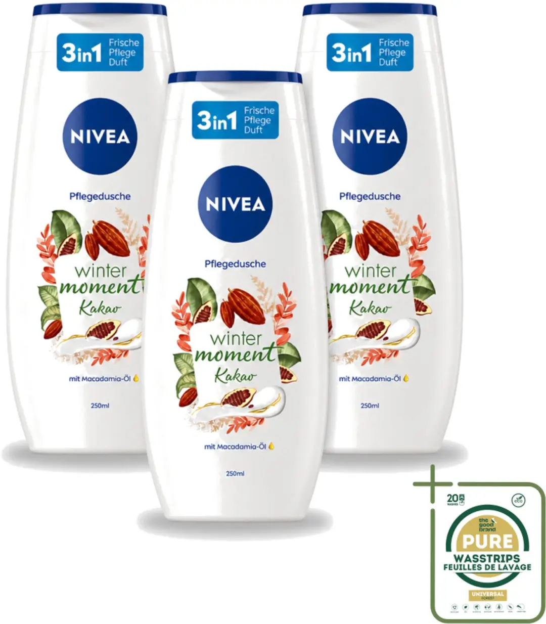 3 x Nivea