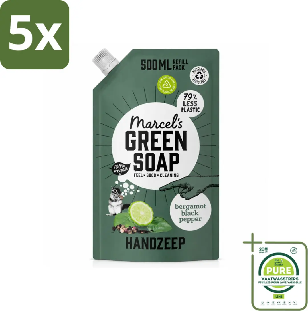 5 x Marcel's Green Soap