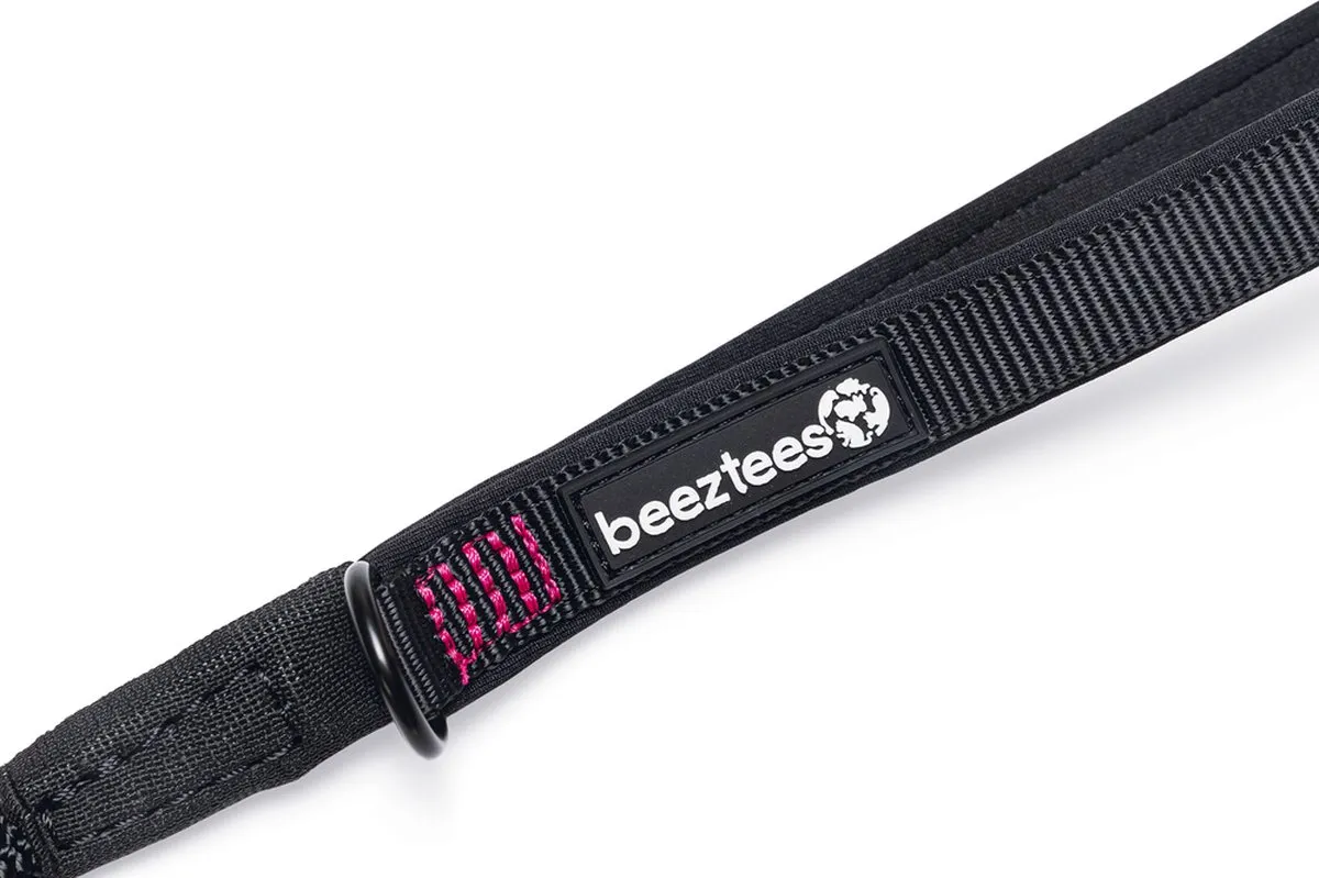 Beeztees Premium Parinca Hondenriem - 180x1cm Zwart