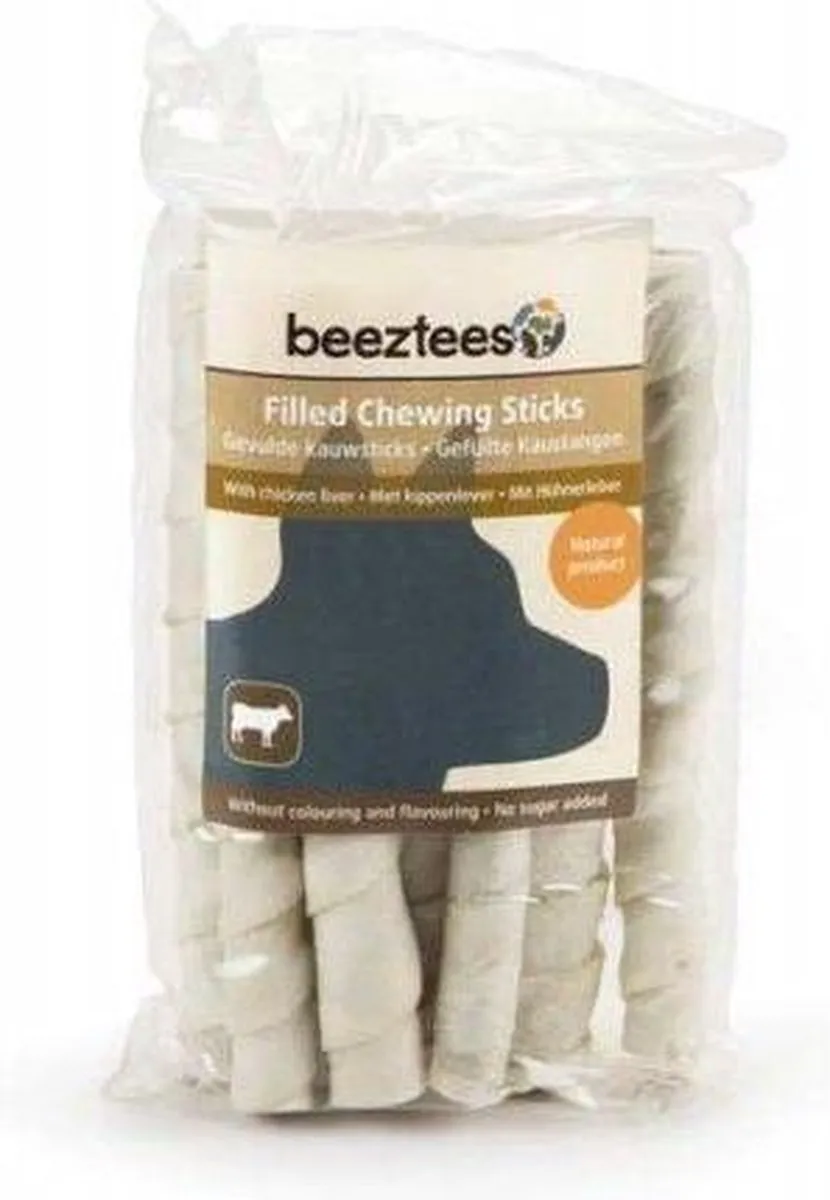 Beeztees Gevulde Kauwsticks Kippenlever