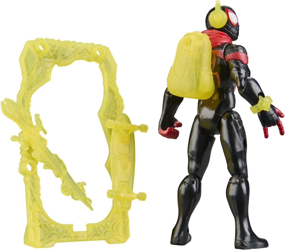 Marvel Spider-Man ActionVerse Miles Morales Actiefiguur - Zwart