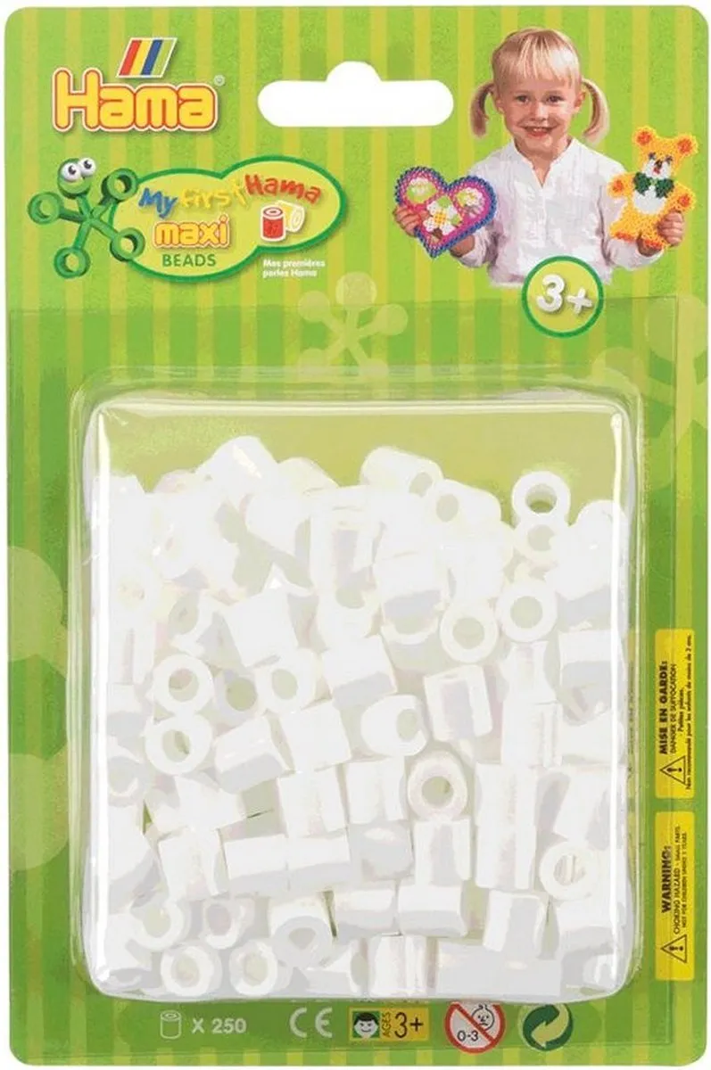 Hama Maxi Beads Strijkkralen 250 Stuks