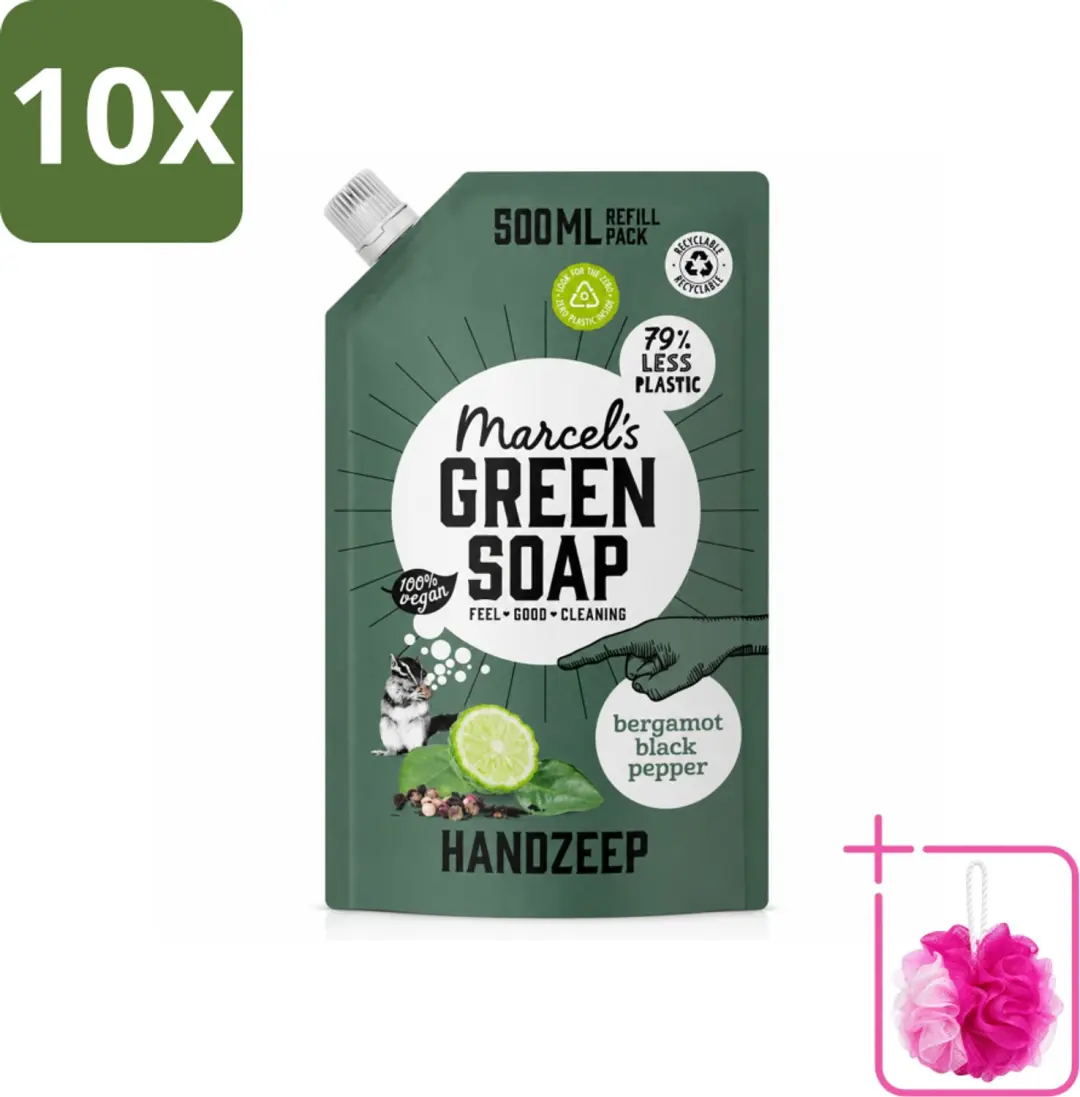10 x Marcel's Green Soap
