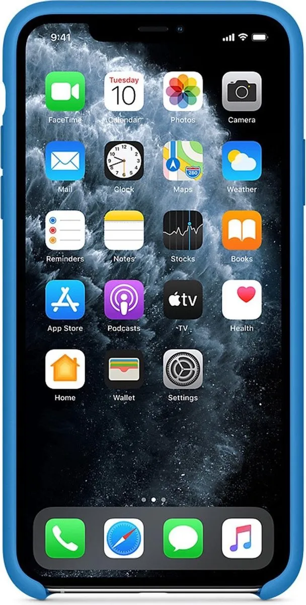 Apple Siliconen Hoesje iPhone 11 Pro Max - Diepblauw