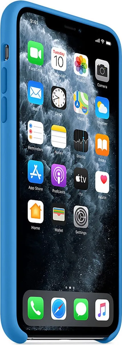 Apple Siliconen Hoesje iPhone 11 Pro Max - Diepblauw
