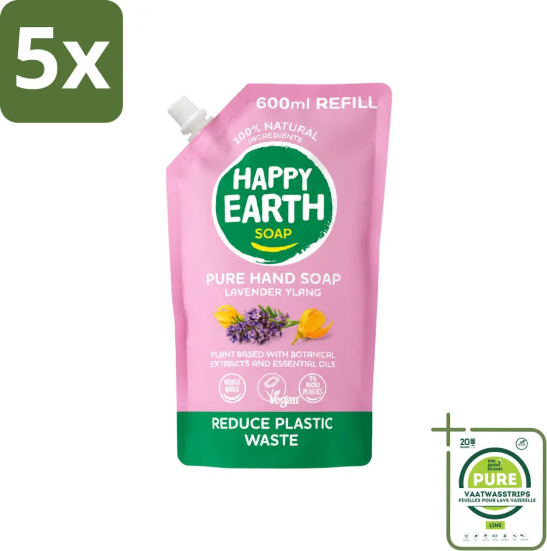 5 x Happy Earth