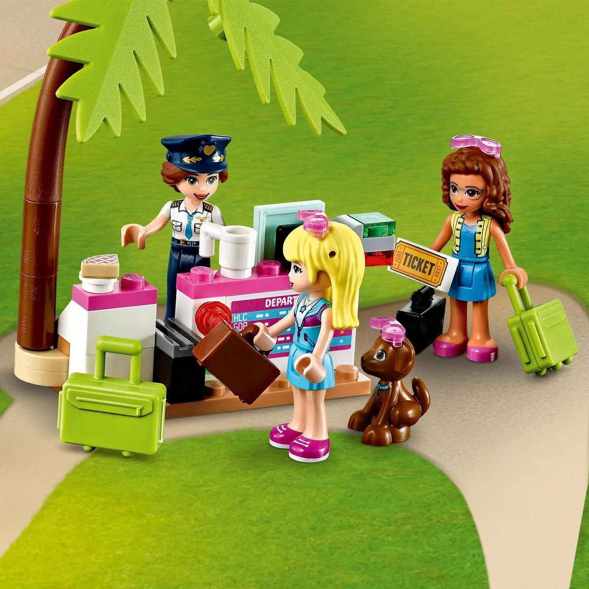 LEGO Friends Heartlake City Vliegtuig 41429 - 3 Minifiguren