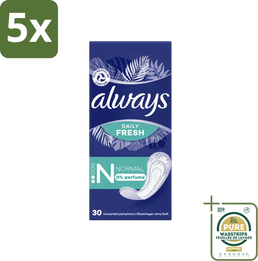 5 x Always Daily Fresh